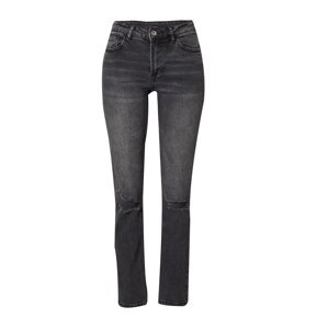 Denim Project Džínsy  čierny denim