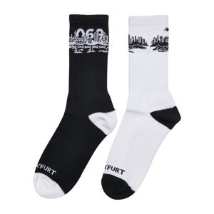 Mister Tee Ponožky  čierna / biela