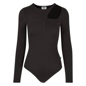 Urban Classics Košeľové body  čierna