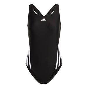 ADIDAS SPORTSWEAR Športové jednodielne plavky  čierna / biela