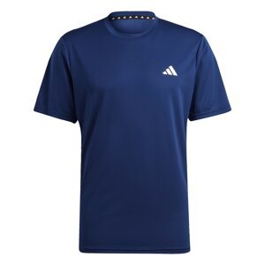 ADIDAS PERFORMANCE Funkčné tričko 'Train Essentials'  tmavomodrá / biela