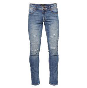 KOROSHI Džínsy  modrá / modrá denim