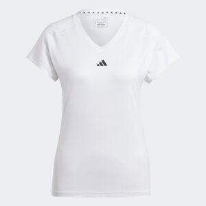 ADIDAS PERFORMANCE Funkčné tričko 'Train Essentials'  čierna / biela