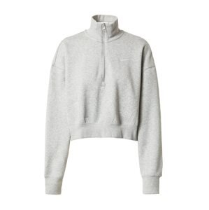 Nike Sportswear Športová mikina  sivá / biela
