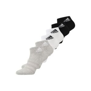 ADIDAS PERFORMANCE Športové ponožky 'Thin And Light  '  sivá melírovaná / čierna / biela