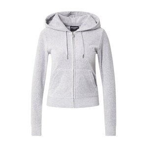 Juicy Couture Tepláková bunda 'ROBERTSON'  sivá