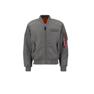 ALPHA INDUSTRIES Prechodná bunda 'Fighter Squadron'  sivá / zmiešané farby