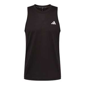 ADIDAS PERFORMANCE Funkčné tričko 'Train Essentials Feelready'  čierna / biela
