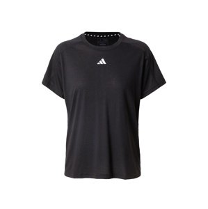 ADIDAS PERFORMANCE Funkčné tričko 'Train Essentials'  čierna / biela