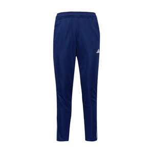 ADIDAS PERFORMANCE Športové nohavice 'Essentials'  tmavomodrá / biela