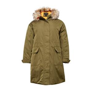River Island Plus Zimná parka  kaki