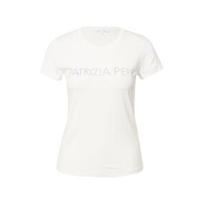 PATRIZIA PEPE Tričko 'MAGLIA'  biela