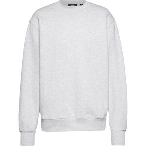 DICKIES Mikina 'Summerdale'  sivá melírovaná / biela