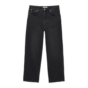 Pull&Bear Džínsy  čierny denim