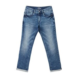 s.Oliver Džínsy  modrá denim