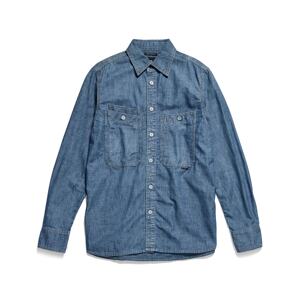 G-STAR Košeľa 'Nimes'  modrá denim