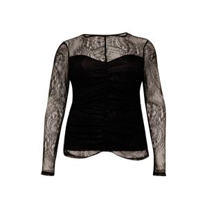 River Island Plus Blúzka  čierna