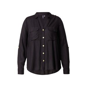 Vero Moda Curve Blúzka 'Bumpy'  čierna