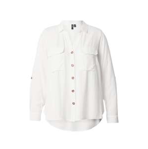 Vero Moda Curve Blúzka 'Bumpy'  biela