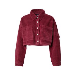 Nasty Gal Prechodná bunda  burgundská