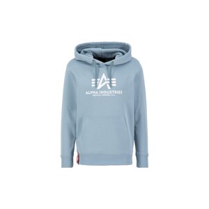 ALPHA INDUSTRIES Sveter  svetlomodrá / biela
