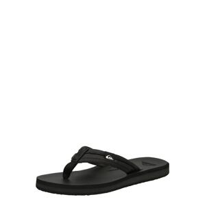 QUIKSILVER Žabky 'RIVI'  čierna / biela
