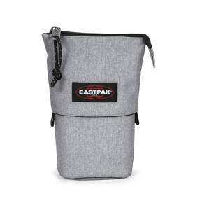 EASTPAK Puzdro  sivá melírovaná / čierna / šedobiela