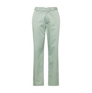 TOPMAN Nohavice  pastelovo zelená