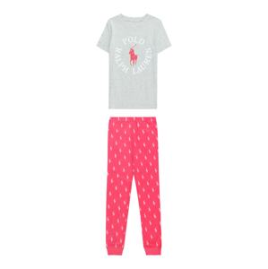 Polo Ralph Lauren Set  sivá melírovaná / ružová / šedobiela