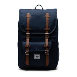 Herschel Batoh 'Little America™ Mid'  námornícka modrá / karamelová