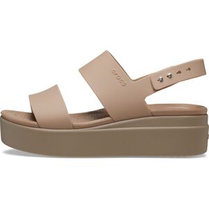 Crocs Sandále 'Brooklyn'  svetlohnedá