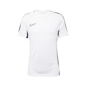 NIKE Funkčné tričko 'Academy23'  čierna / biela