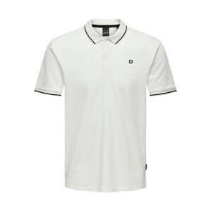 Only & Sons Tričko 'Fletcher'  čierna / biela