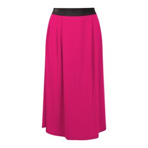 faina Sukňa  fuksia / čierna