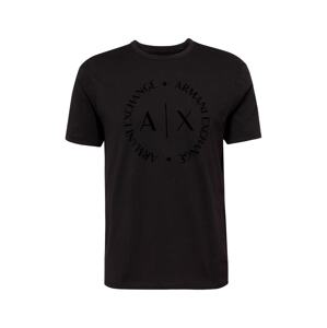 ARMANI EXCHANGE Tričko  čierna