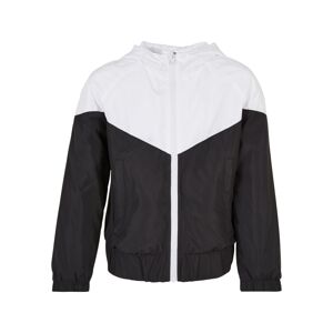 Urban Classics Prechodná bunda 'Arrow'  čierna / biela