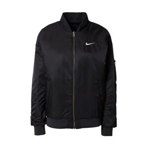 Nike Sportswear Prechodná bunda  čierna / biela