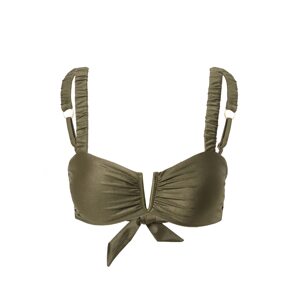 Hunkemöller Bikinový top  olivová