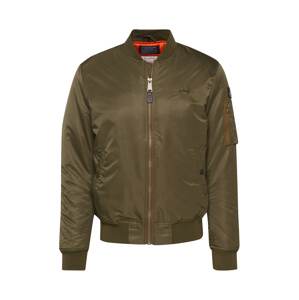 Schott NYC Prechodná bunda 'Airforce'  olivová