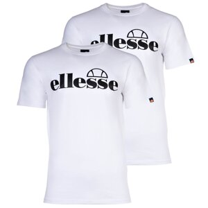 ELLESSE Tričko 'Fuenti'  čierna / biela