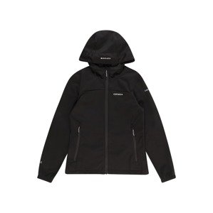 ICEPEAK Outdoorová bunda 'Kleve'  čierna / biela