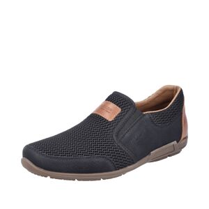 Rieker Slip-on obuv  svetlohnedá / čierna