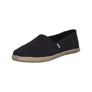 TOMS Espadrilky 'ALPARGATA ROPE'  čierna