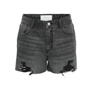 Noisy may Džínsy  čierny denim