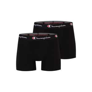 Champion Authentic Athletic Apparel Boxerky  červená / čierna / biela