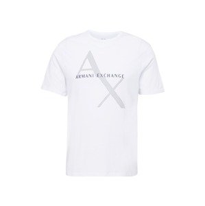 ARMANI EXCHANGE Tričko  námornícka modrá / biela