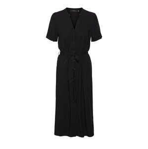 VERO MODA Košeľové šaty 'Vica'  čierna