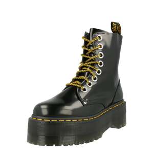 Dr. Martens Šnurovacie členkové čižmy 'Max'  tmavožltá / čierna