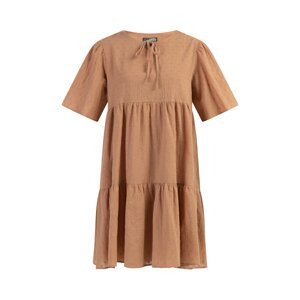DreiMaster Vintage Letné šaty  svetlohnedá