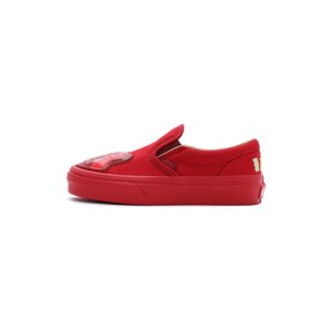 VANS Tenisky  svetlobéžová / svetlozelená / červená / tmavočervená